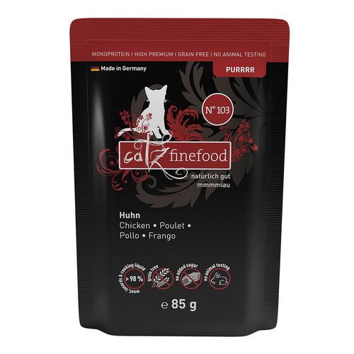 Catz Finefood Purrrr No. 103 avec poulet, 85g Delphin-Amazonia