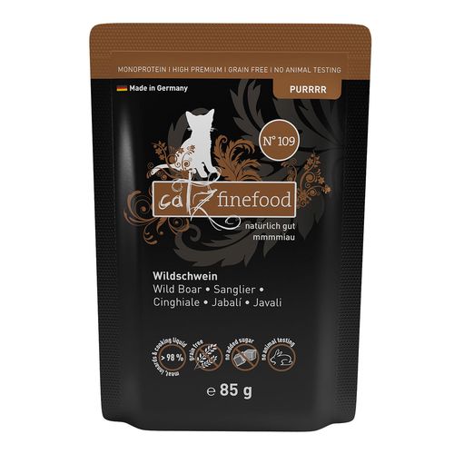 Catz Finefood Purrrr No. 109 avec Purrrr, 85g Delphin-Amazonia