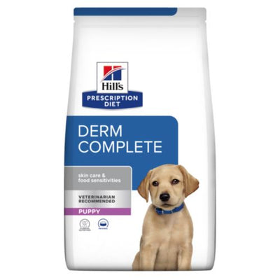 Hill's PRESCRIPTION DIET Derm Complete Puppy Croquettes pour Chiot 12 kg - MyStetho Veterinary