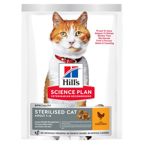 Hill's Science Plan Sterilised Cat Adult Chicken 10 kg - MyStetho Veterinary