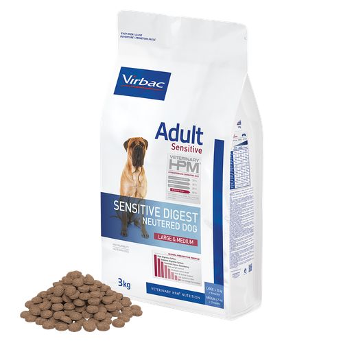 HPM Adult Sensitive Dog Neutered Large & Medium 12 kg Virbac