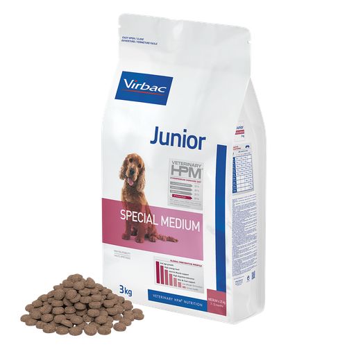 HPM Junior Dog Special Medium 3 kg Virbac