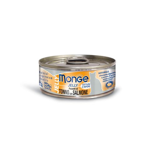 Monge Jelly Cat Thon & Saumon, 80g - MyStetho Veterinary