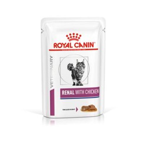 Royal Canin RENAL HUHN/POULET Thin Slices in Gravy 85 g Royal Canin