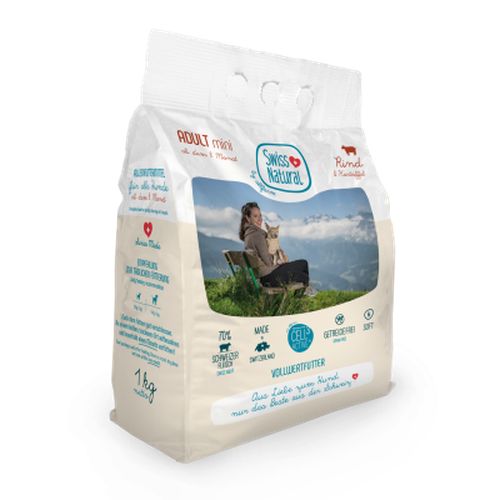Swiss Natural Soft ADULT mini Rind & Kartoffel 1kg Swiss Natural