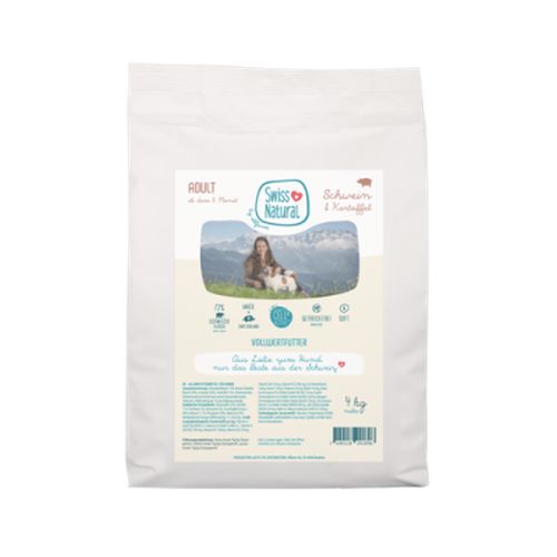 Swiss Natural Soft ADULT Schwein & Kartoffel 4kg Swiss Natural