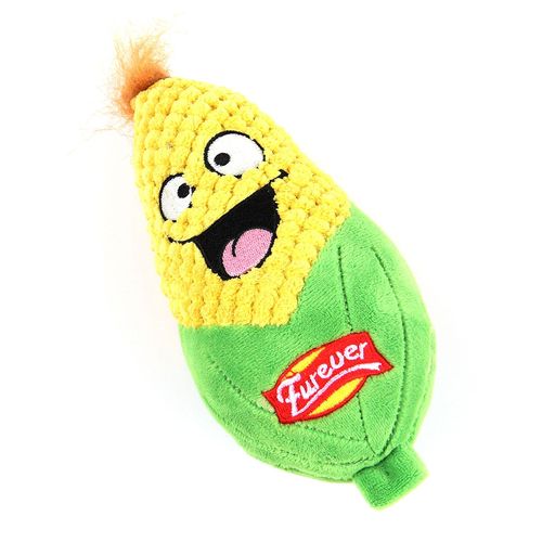 Swisspet Epi de maïs en peluche, vert/jaune, 8x6.5x18cm - MyStetho Veterinary