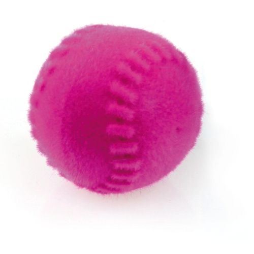 Swisspet Flocking Wave-Baseball, rose vif, ø6.5cm Delphin-Amazonia