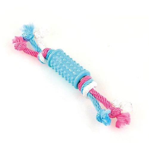Swisspet Puppy-Play Bonerope tube, bleu clair Delphin-Amazonia