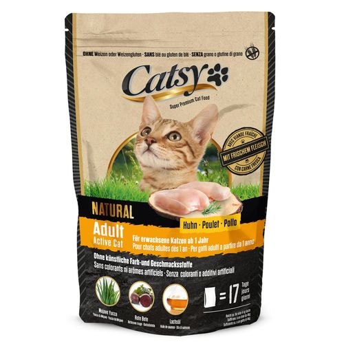 Catsy Adult Active Cat Chicken 1kg - MyStetho Veterinary
