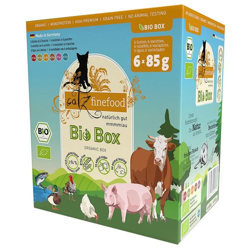 Catz Finefood Bio Multipaquet no I – 6x85g - MyStetho Veterinary