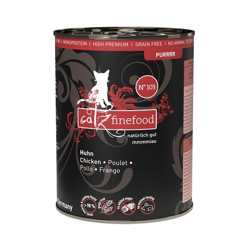 Catz Finefood Purrrr No. 103 avec poulet, 400g Delphin-Amazonia 