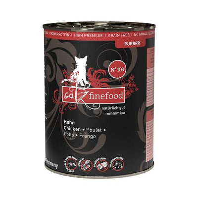Catz Finefood Purrrr No. 103 avec poulet, 400g Delphin-Amazonia 