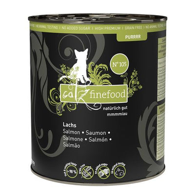 Catz Finefood Purrrr No. 105 avec saumon, 750g Delphin-Amazonia 