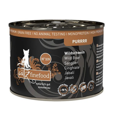 Catz Finefood Purrrr No. 109 avec Purrrr, 200g Delphin-Amazonia 