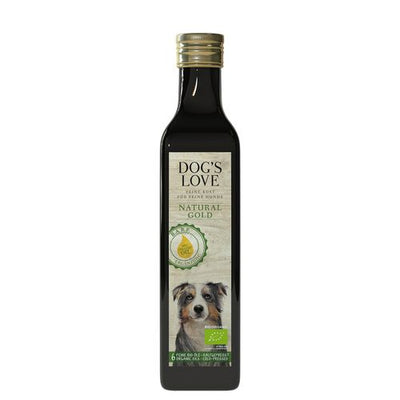 Dog's Love BIO-huille Natural Gold 250ml - MyStetho Veterinary