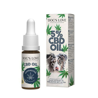 Dog's Love Canna CBD huile 5% 10ml - MyStetho Veterinary