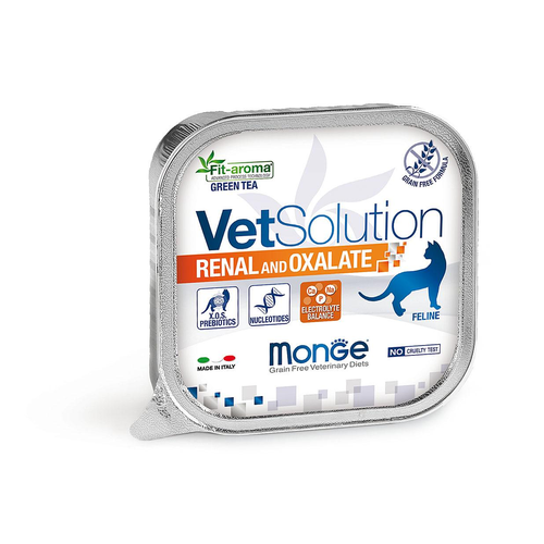 Monge Cat Renal & Oxalate 100g - MyStetho Veterinary