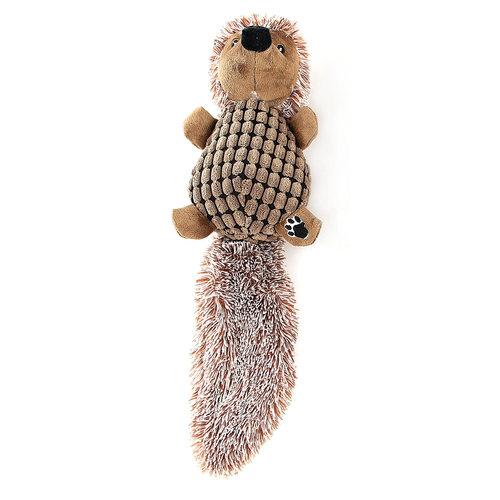 Swisspet Beeless hérisson en peluche, brun, avec couineur - MyStetho Veterinary
