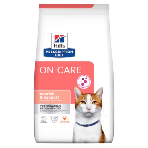 Hill's PRESCRIPTION DIET ON-CARE Croquettes pour Chat au Poulet 1.5 kg - MyStetho Veterinary