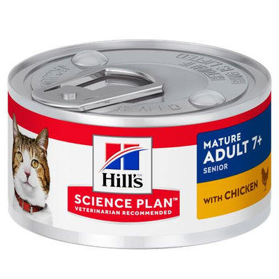 Hill's Science Plan Mature Adult 7+ Chicken 82 g - MyStetho Veterinary
