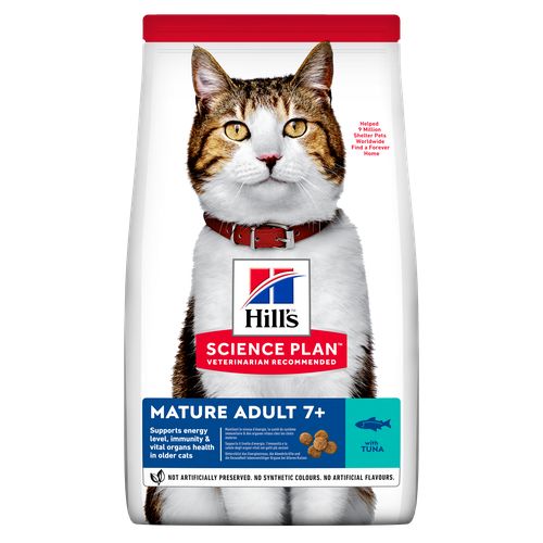 Hill's Science Plan Mature Adult 7+ Tuna 1.5 kg - MyStetho Veterinary