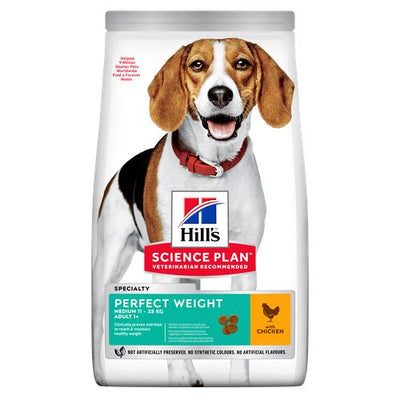 Hill's Science Plan Perfect Weight Medium Adult Chicken 12 kg - MyStetho Veterinary
