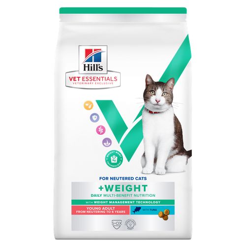 Hill's Vet Essentials MULTI-BENEFIT + Weight Young Adult Tuna 1.5 kg - MyStetho Veterinary