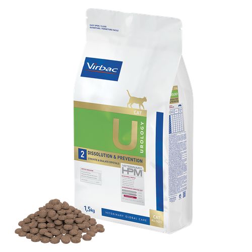 HPM Cat Urology U2 Dissolution & Prevention 3 kg Virbac 