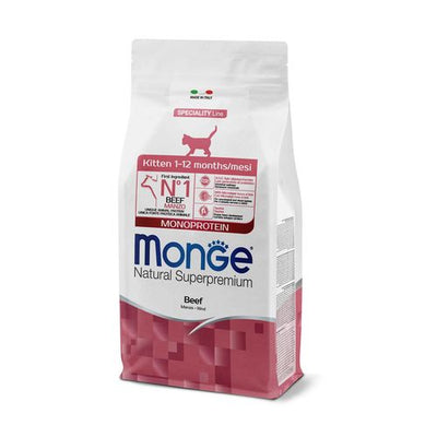 Monge Cat Kitten Monoprotein Boeuf Delphin-Amazonia 