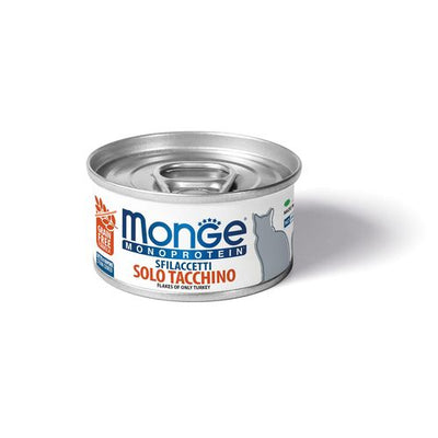 Monge chat monoprotein dinde 80g - MyStetho Veterinary