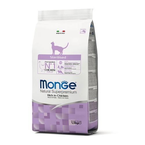 Monge Chat stérilisé Poulet - MyStetho Veterinary