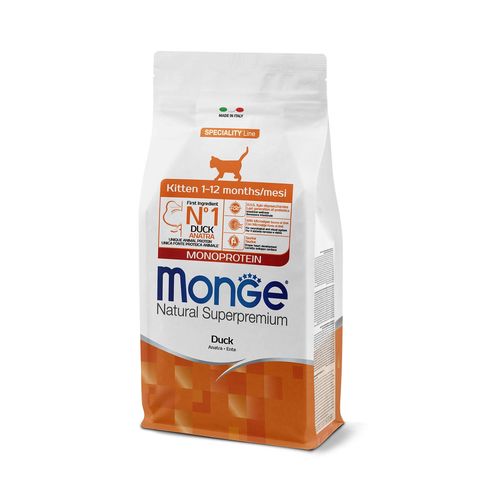 Monge Monge Cat Kitten Monoprotein Canard, 400g Delphin-Amazonia 