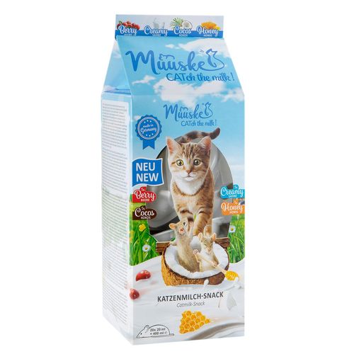 Muuske lait pour chats sans lactose Delphin-Amazonia 