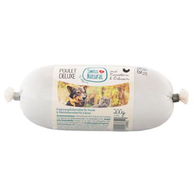 Poulet Deluxe mit Erbsen und Karotten 200g Swiss Natural 