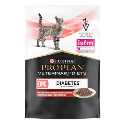 PPVD Feline DM Beef - Diabetes Management 85g - MyStetho Veterinary