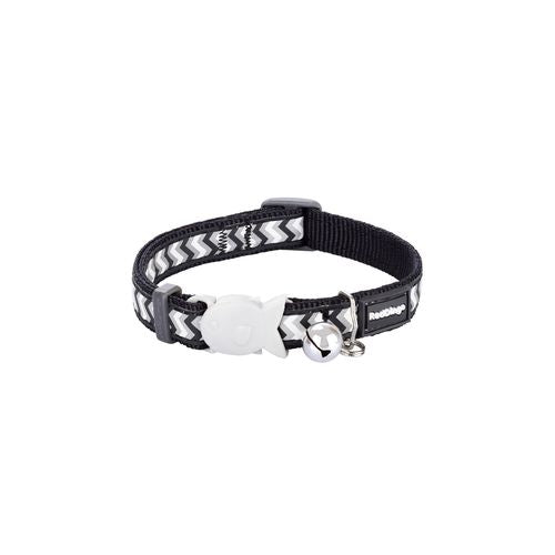 RedDingo RougeDingo collier pour chat Reflective Ziggy Noir - XS - MyStetho Veterinary