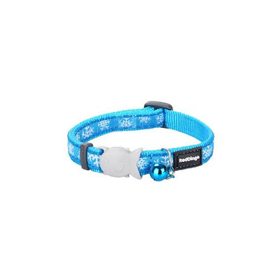 RedDingo RougeDingo Collier pour chat Snowflake Turquoise - XS - MyStetho Veterinary
