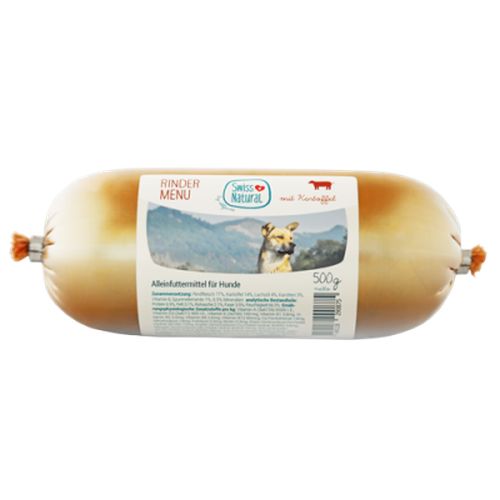 Rindermenü mit Kartoffel 500g Swiss Natural 