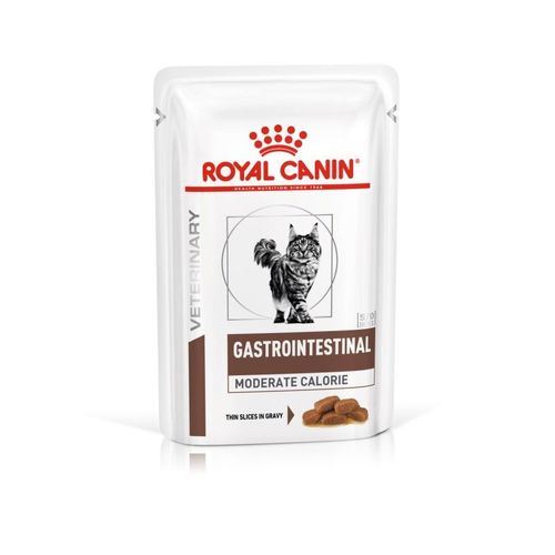 Royal Canin GASTROINTESTINAL MODERATE CALORIE Thin Slices in Gravy 85 g Royal Canin 