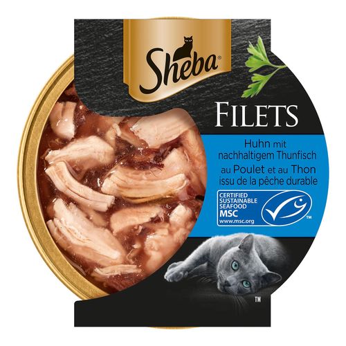 Sheba Filets Poulet & Thon - MyStetho Veterinary