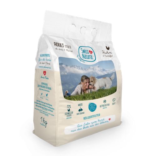 Swiss Natural Soft ADULT mini Huhn & Kartoffel 1kg Swiss Natural 
