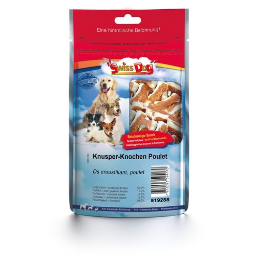 SwissDog Os croustillant, poulet - MyStetho Veterinary