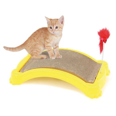 Swisspet arc à gratter avec souris et Catnip - MyStetho Veterinary