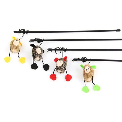 Swisspet canne à jouer pour chat hérisson Delphin-Amazonia 