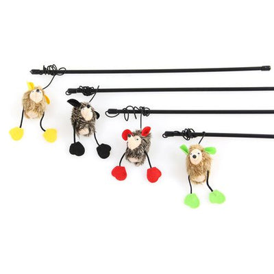 Swisspet canne à jouer pour chat hérisson Delphin-Amazonia 