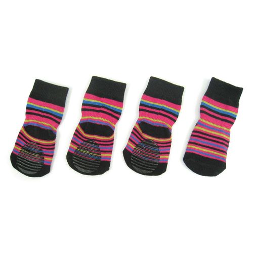 Swisspet chaussettes pour chiens avec antiglisse, Pinkies - MyStetho Veterinary