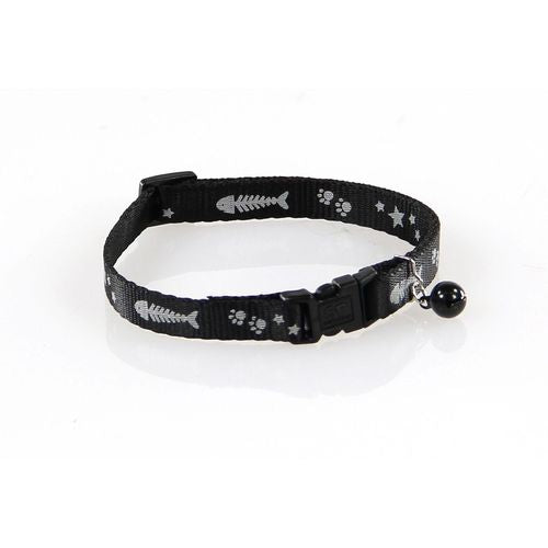 Swisspet colliers pour chats ReflectLine, noir - MyStetho Veterinary