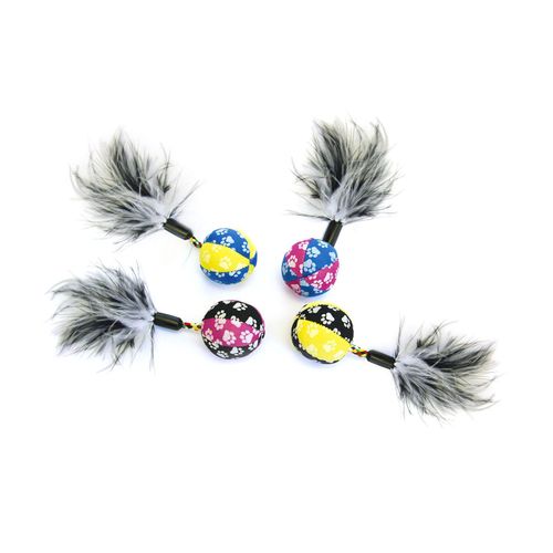 Swisspet jouet p.chats balle en néoprène Delphin-Amazonia 