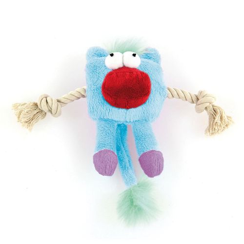 Swisspet Piggy Cube, bleu, sans couineur Delphin-Amazonia 